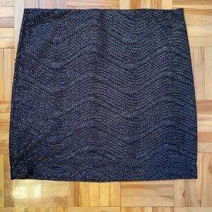 Shiny chic skirt BCBG